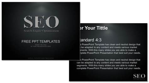 Off-Page SEO PowerPoint Template - PPT Slides