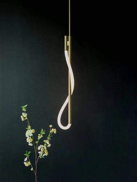 Flexible Sleek Modern Hanging LED Ceiling Light