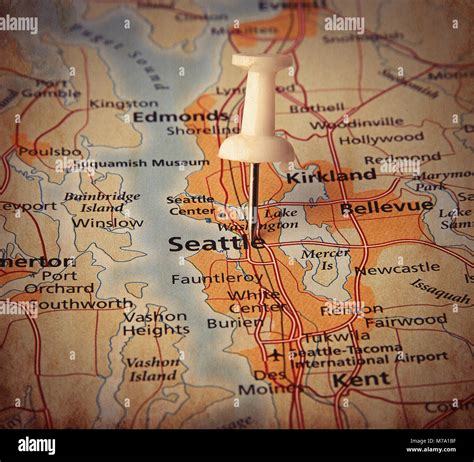 Image result for Seattle Map Context
