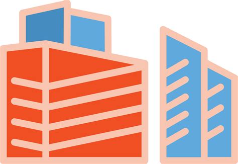 Flat Icon Building 的图像结果