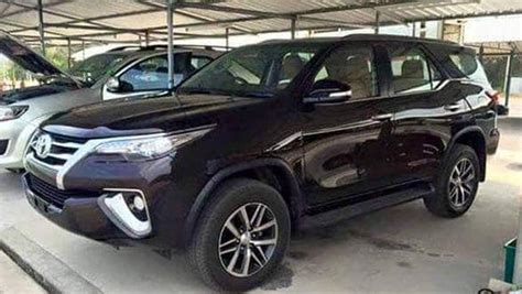 All new 2016 Toyota Fortuner spotted in Thailand sans camouflage ...