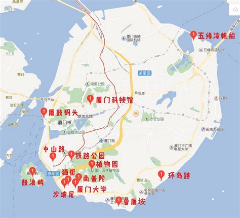 厦门金门地图,金门景点,大小金门_大山谷图库