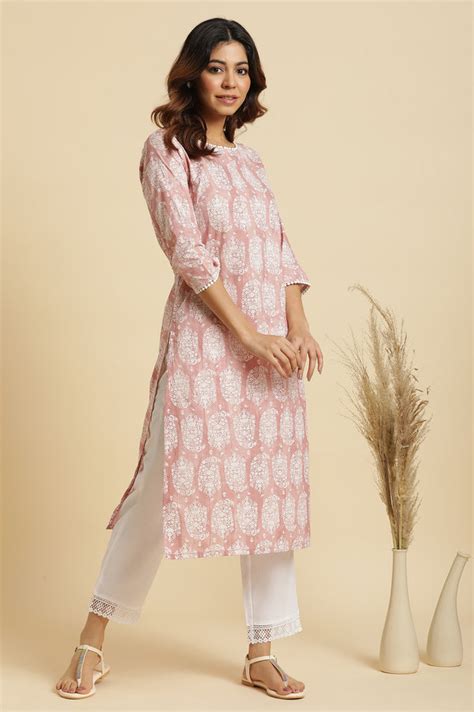 Shop Pink Kurti for Women | Pink Kurta Online – wforwoman