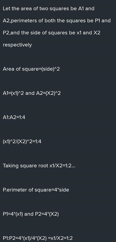 If the ratio of the areas of 2equilateral triangle is 1:4,what is the ...