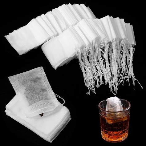 Amazon.com: 1000 Pcs Tea Bags for Loose Leaf Tea Disposable Drawstring ...