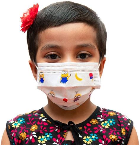 Indicare Health Sciences 3-Ply-KIDS MASK surgical With Nose Pin ...