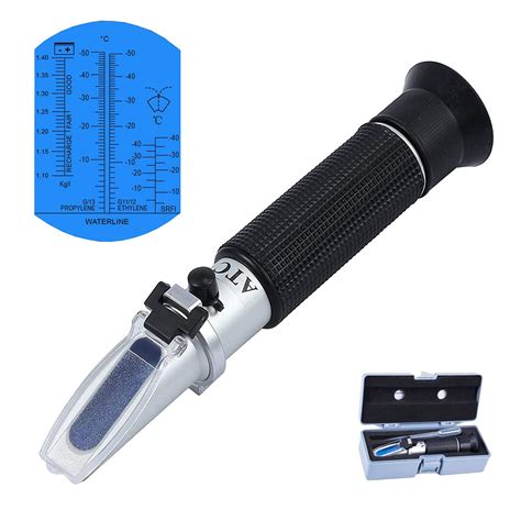 Buy Antifreeze Refractometer, Hand Refractometer, Coolant Tester for ...