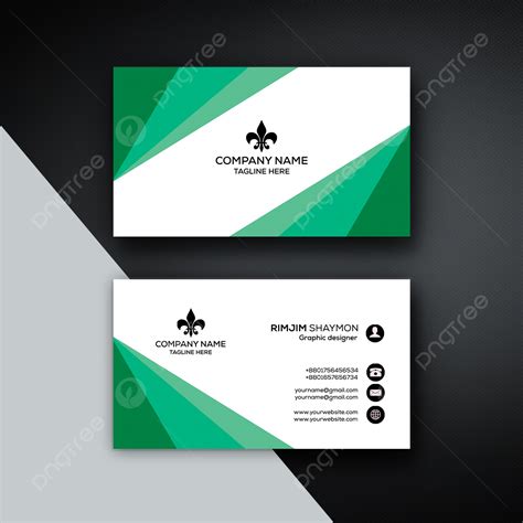 White Business Card Design 的图像结果