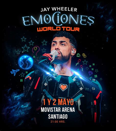 Jay Wheeler se presenta este 1 y 2 de mayo en el Movistar Arena - Venta de entradas en Punto Ticket
