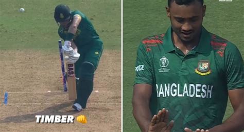 [Watch] Shoriful Islam's dancing celebration after picking up Reeza ...