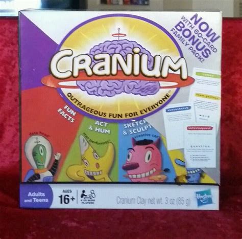CRANIUM Board Game Hasbro The Making of Family Fun Game | #1843403161