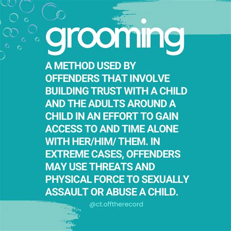Best 13 What is Grooming? Signs of Grooming to Look Out For – Artofit