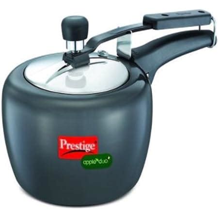 Prestige 3.0 Litres Apple Duo Plus Svachh Induction Base Inner Lid ...