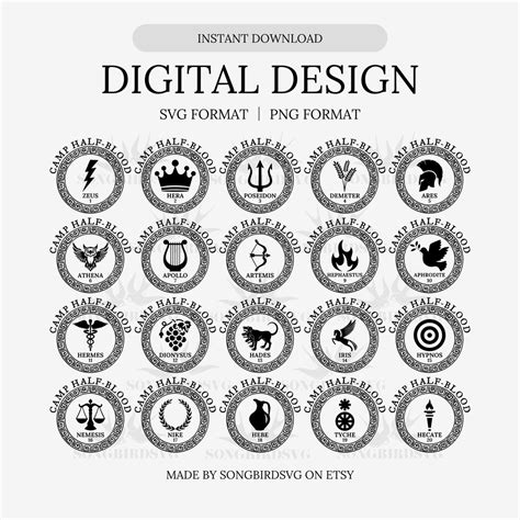 Camp Half Blood Cabins