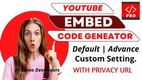 YouTube Embed Code 的图像结果