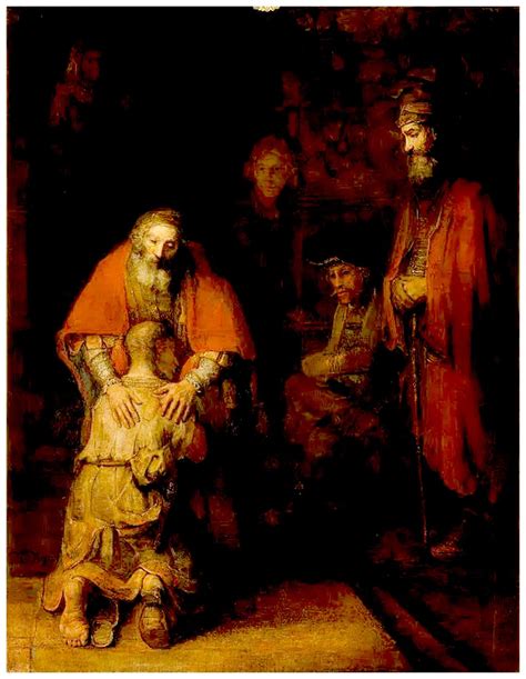 The Return of the Prodigal Son Rembrandt van Rijn - Posterbobs.com