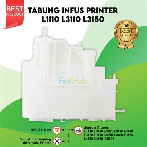 Jual Tabung Tinta Infus Epson L3150 L3156 L3250 L3256 L5190 L5290 L5296 ...