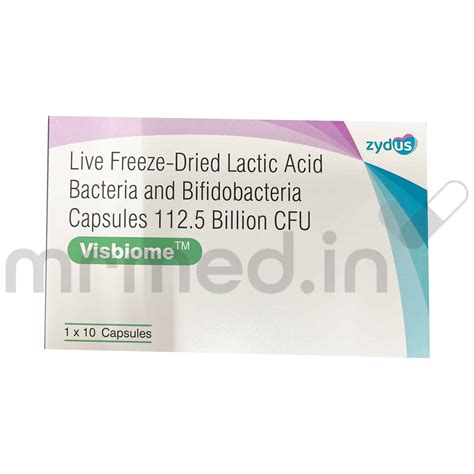 Buy Visbiome Capsule Online: Uses, Price, Dosage, Instructions, Side ...