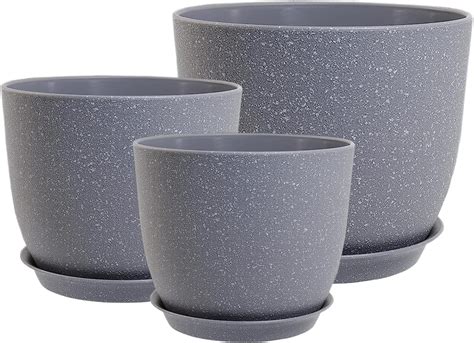 20cm Plant Pots Indoor,3pcs Self Watering Plant Pots Indoor,Large ...