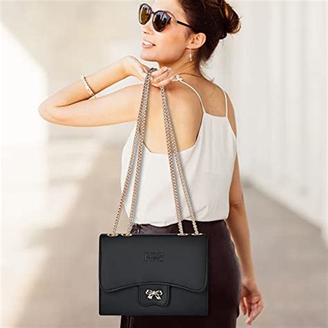 Buy Pramadda Pure Luxury Elegant Black Women Sling Purse Earring Combo ...