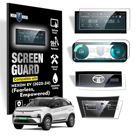 Gear Guard Screen Protector For Tata Nexon EV (2025-24) Accessories 10. ...
