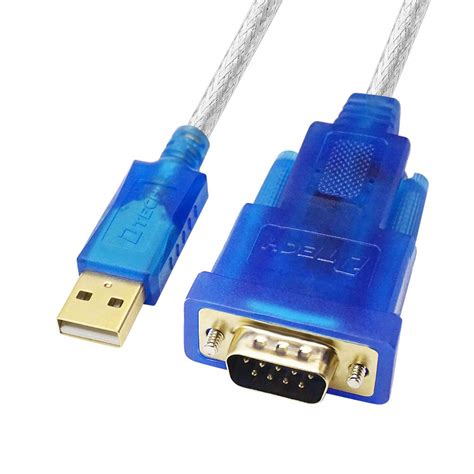 Dtech Usb To Serial Adapter Cable Rs232 Db9 Male Port | Desertcart INDIA