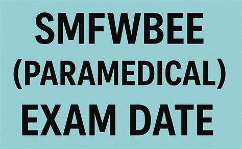 BanglaExampreparation : SMFWBEE 2025: Tentative Exam Date, Registration ...