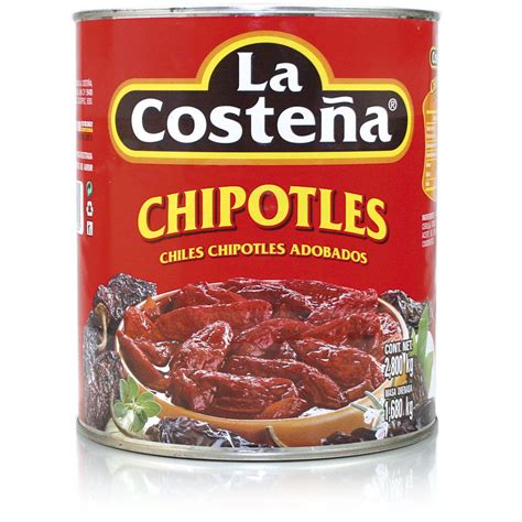 La Costena Chili Chipotle in Adobado Sauce 2800g Can
