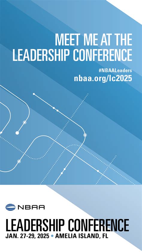 Connect on Social Media – 2025 NBAA Leadership Conference | NBAA ...