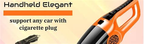 ExceLanz Portable Ultra Car Vacuum Cleaner with Powerful Suction for ...