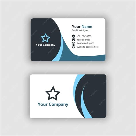 Business Card Design Sample Vector 的图像结果