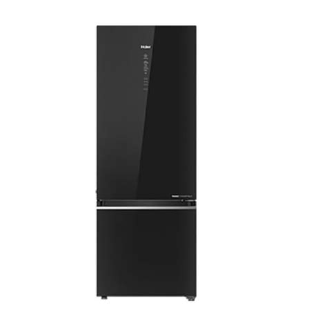 Haier 325 litres 3 Star Double Door Refrigerator, Black HRB-3753PKG-P ...