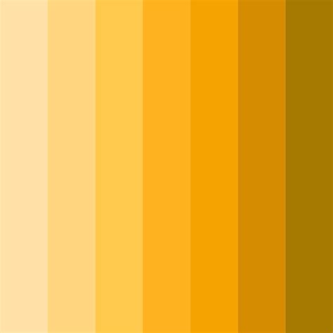 Yellow Sunshine Color Palette - ColorDrop