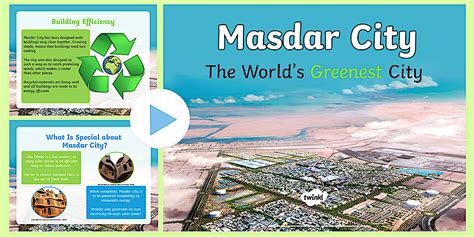 Masdar City PowerPoint