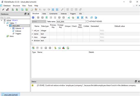 Image result for SQLite CreateTable Python