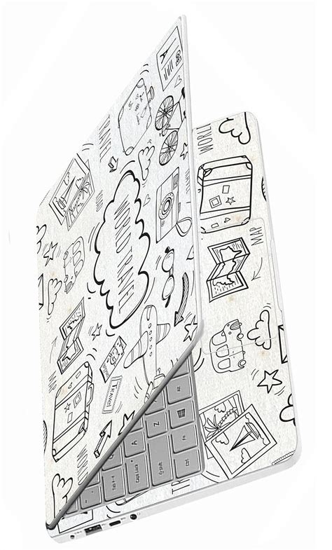 Namo Arts Full Body Laptop Skins Sticker Laminated HD Quality Vinyl ...