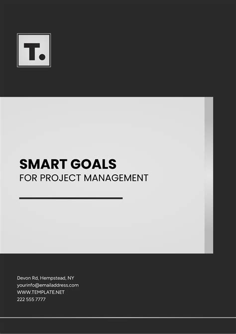 Image result for Project Manager Smart Goals Examples