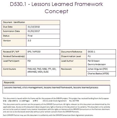 Image result for Lessons Management Framework