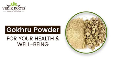 Gokhru Benefits: Top 5 Benefits of Gokhru Powder!! – Vedikroots