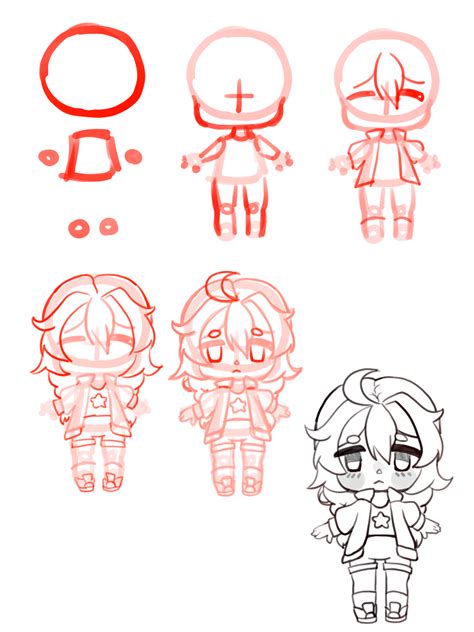 Chibi Drawing Tutorial 的图像结果