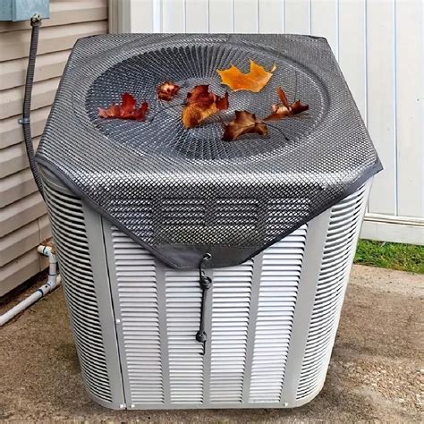 Nieuwe beschermhoes voor buitenunit van airconditioning, hoes voor ...