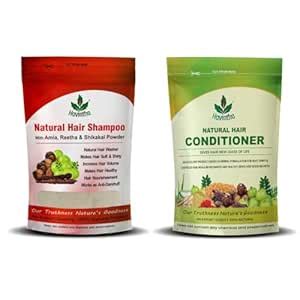 Buy Havintha Natural Hair Shampoo With Amla Reetha Shikakai Powder ...