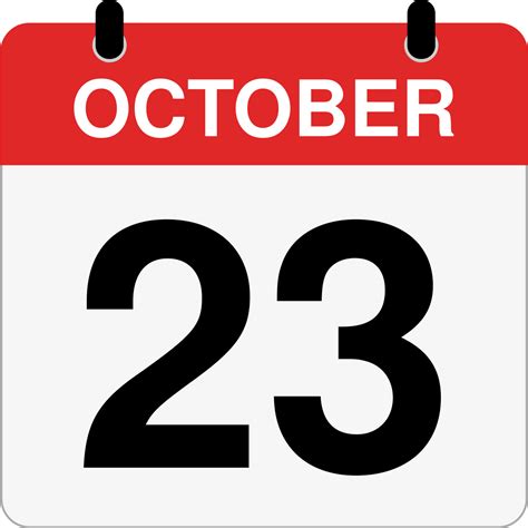 How Many Days Until October 23rd? - Inch Calculator