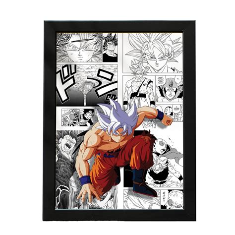 Kreative Outlier | Goku Ultra Instinct Poster Glass frame, Goku ...