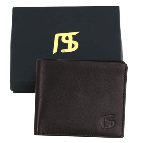 Nisun RFID Protected Brown Genuine Leather Men’s Wallet (NS0102- Brown ...
