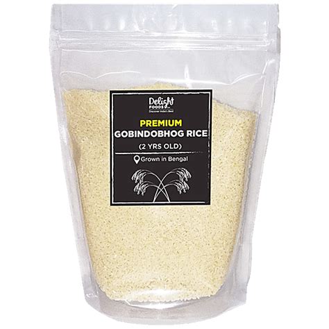 Buy Delight Foods Rice Gobindobhog 2 Years Old Premium 1 Kg Online At ...