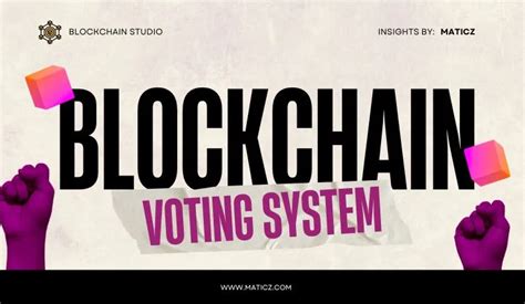 Image result for Voting System Using Blockchain