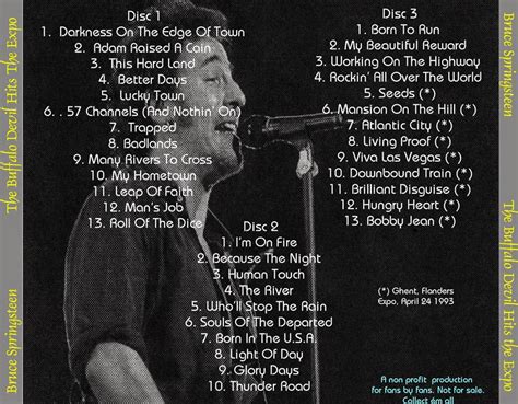 Image result for Bruce Springsteen 1993