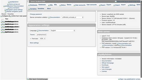 phpMyAdmin Not Loading 的图像结果