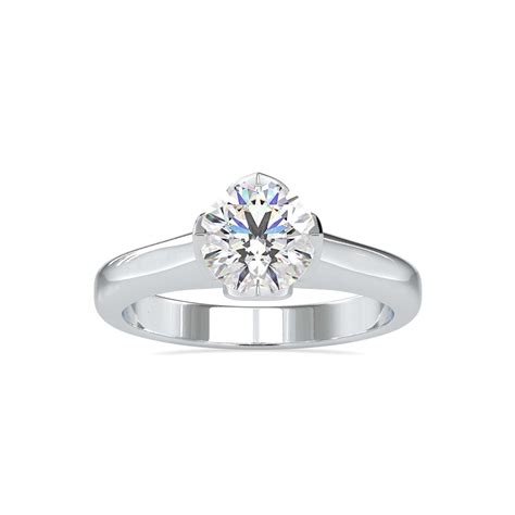 Buy Alice Moissanite Solitaire Ring Online | Cutiefy